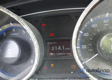 2011 Hyundai Sonata Gls z USA, uszkodzony, nr VIN 5NPEB4AC1BH265838